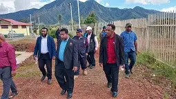 Chief Commissioner and Justice Minister visiting
